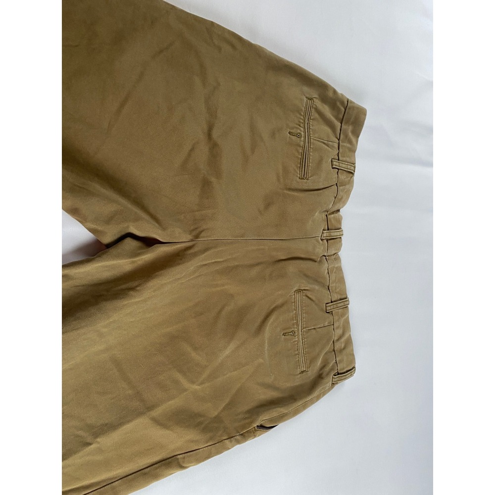 Polo Ralph Lauren Chino Pants Mens 40x32 Brown Good Straight Leg Cotton Twill